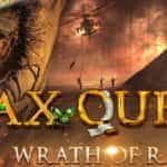 A promotional image for the new BetSoft game, Max Quest: Wrath of Ra