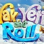 A promotional title card for the Betsoft slot game, Yak, Yeti and Roll