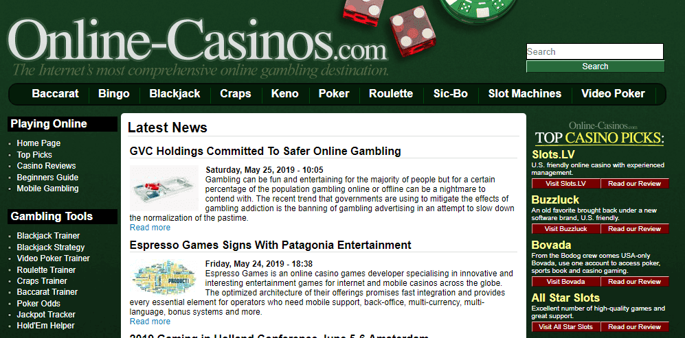 New Casino Sites