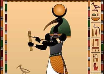 The Egyptian god, Thoth.