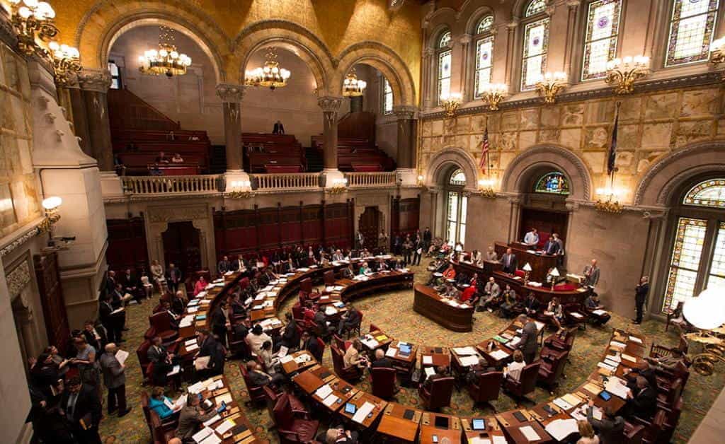 New York State Senate Chamber 