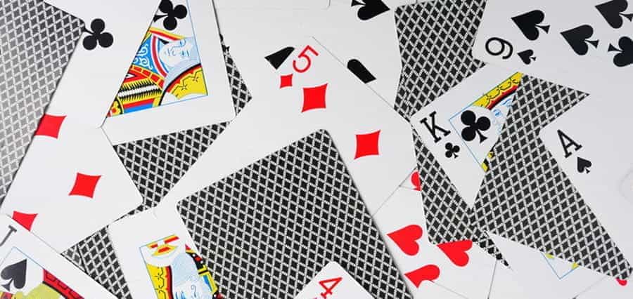 Playing cards.