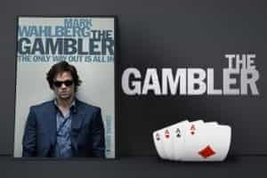 Movie poster for the film The Gambler.