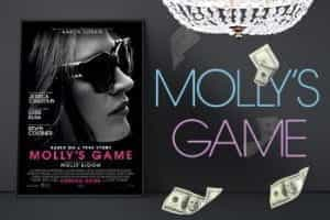 Movie poster for the film Molly's Game.