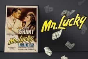 Movie poster for the film Mr Lucky.