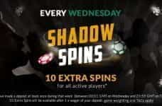 The Shadowbet Shadow Spins promotion.