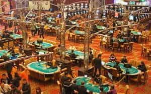 A busy casino.