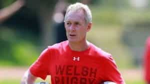 Rob Howley during a training session.