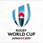 Banner for the Rugby World Cup 2019.