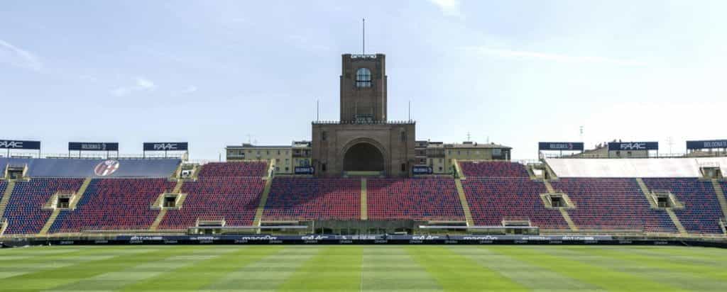 The Renato Dall’ara, Bologna F.C.’s home ground.