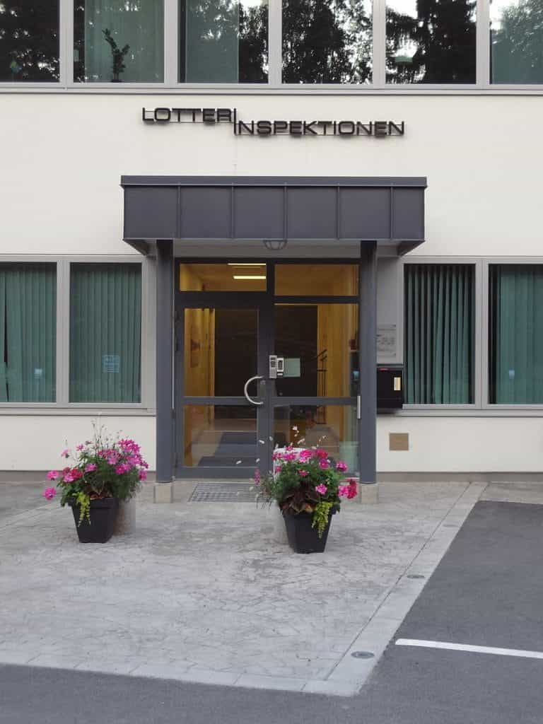 Lotteriinspektionen headquarters.
