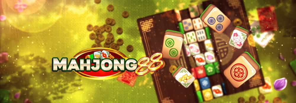 The colorful illustration for Mahjong88, a slot game from Play’nGO.