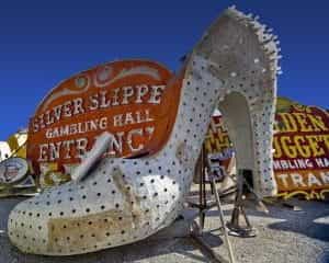 The signature sign from Silver Slipper Casino.