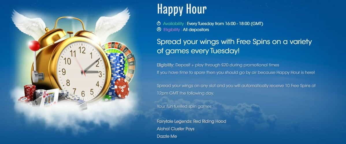 The Happy Hour promotion from Sloty.