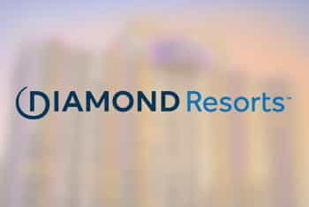 The logo for the Diamond Resorts International hotel in Las Vegas.