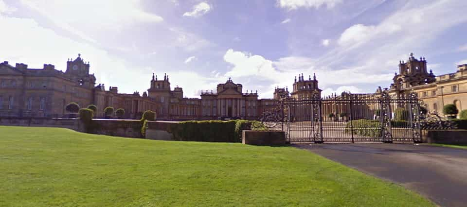 Blenheim Palace.