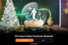 the 47 Days of Christmas bonus page at the Mr Green online casino.