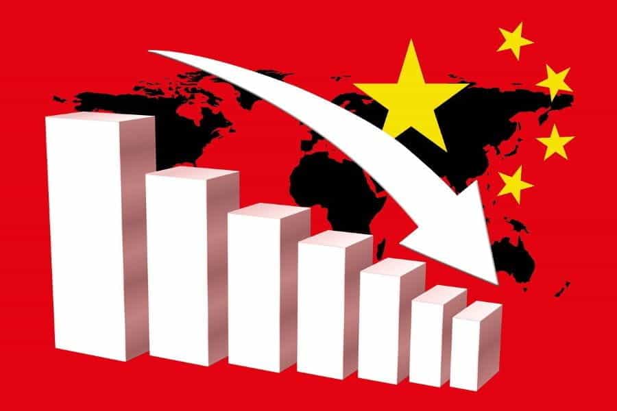 China economic downturn.