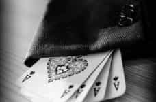 Poker hand.