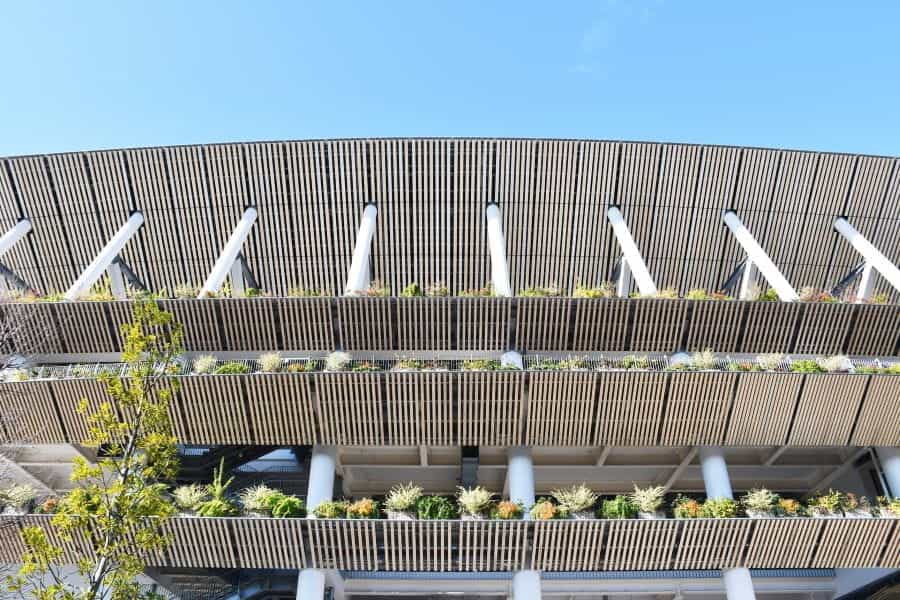 Japan National Stadium.