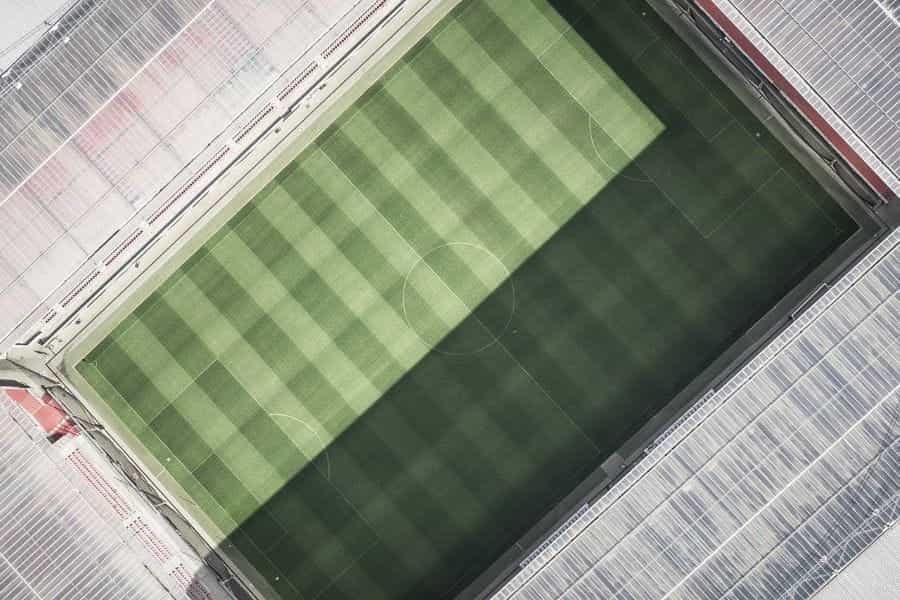 An empty arena.