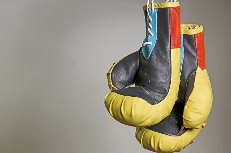 Boxing gloves.
