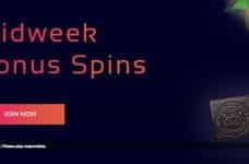 The Midweek Bonus Spins promo from Klasino.