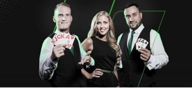 Unibet online casino live croupiers.