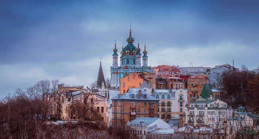 Kyiv in the Winter.
