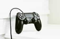 A video game controller.