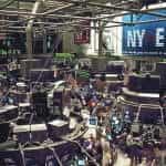 The floor of the New York Stock Exchange during trading.