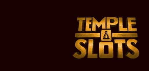 The Temple Slots logo.