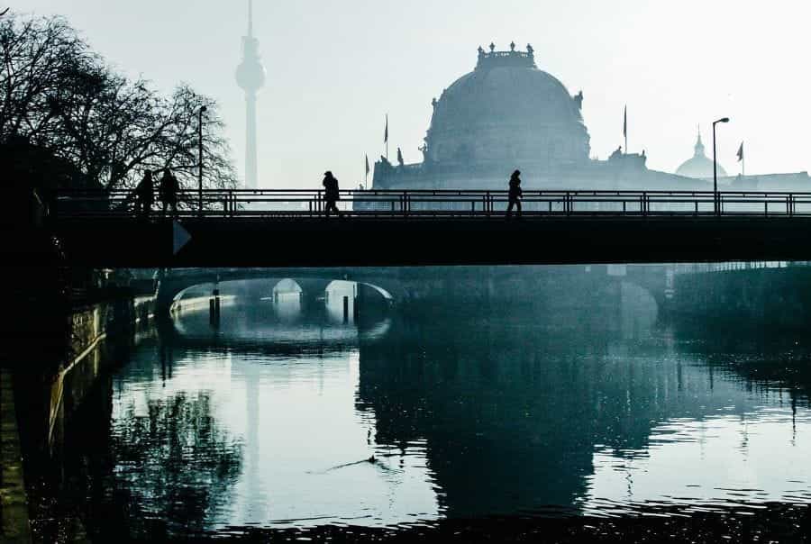 A bridge over the river in Berlin.