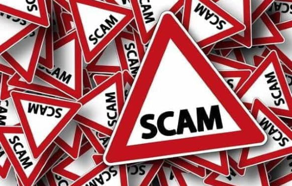 Scam warning.