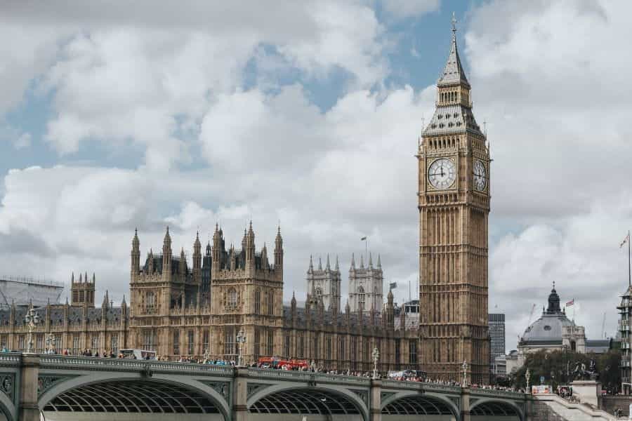 Houses of Parliament and Big Ben.