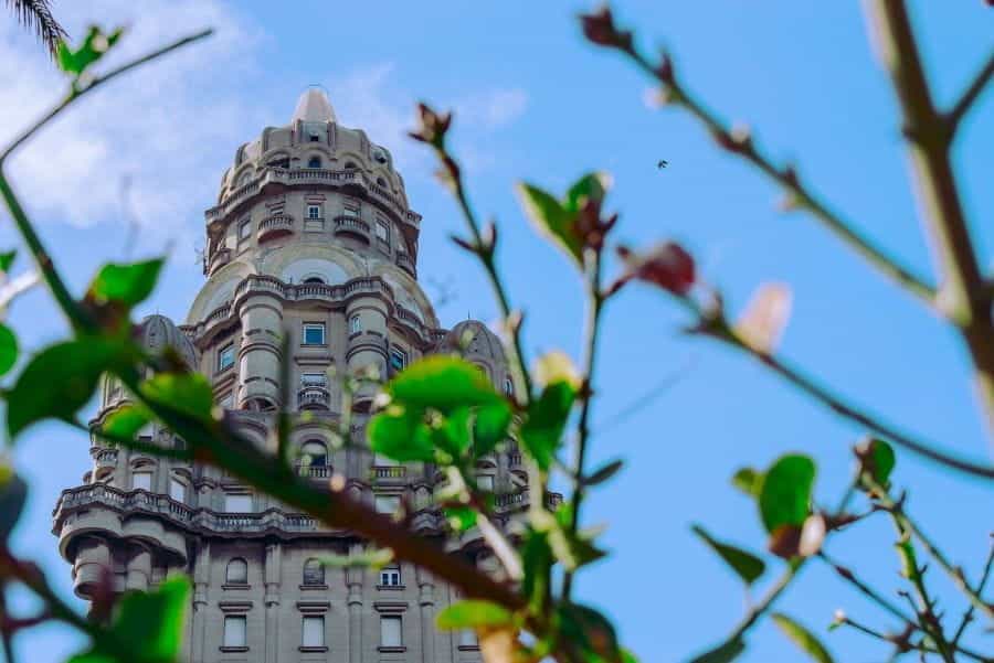 The Palacio Salvo in Montevideo, Uruguay.