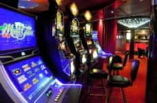 Slot machine.