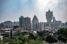 The skyline of Macau.