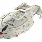 A model of a space cruiser from Star Trek.