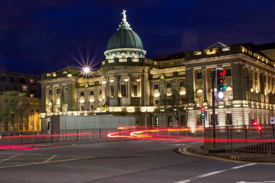 Glasgow city centre.