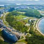 Kampus universitas pelabuhan Vladivostok.