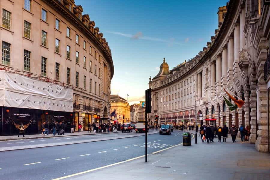 A London street.