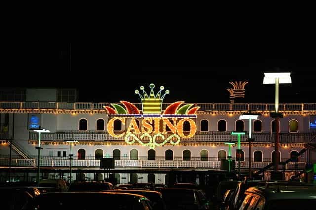 A riverboat casino on Puerto Madero in Buenos Aires, Argentina.
