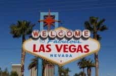 Las Vegas sign.