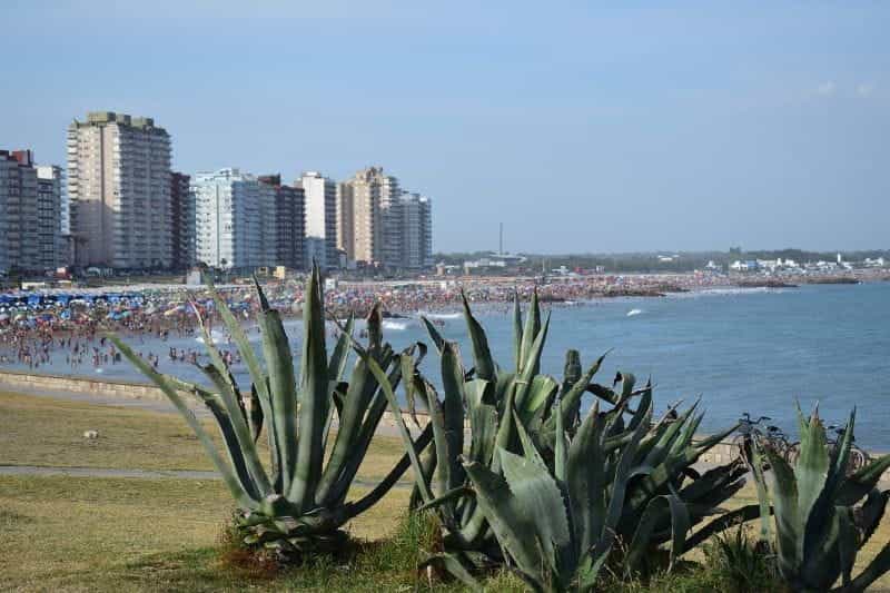 Pantai di Miramar, Buenos Aires, Argentina.