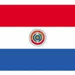 The flag of Paraguay.
