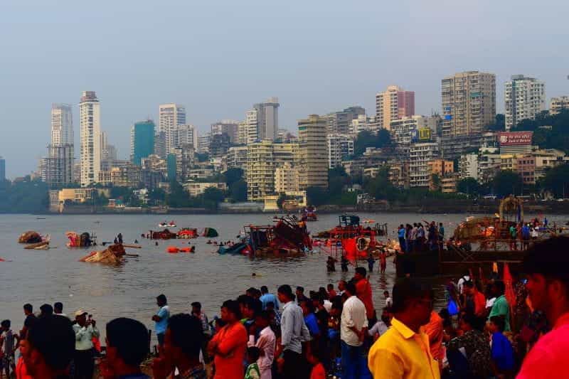 Mumbai city scape.