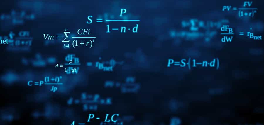 Mathematical formulae.