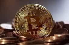 Bitcoin coin.