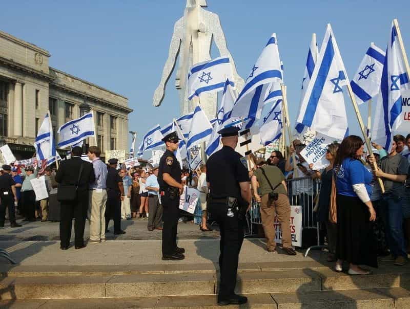 Demonstration in Israel.